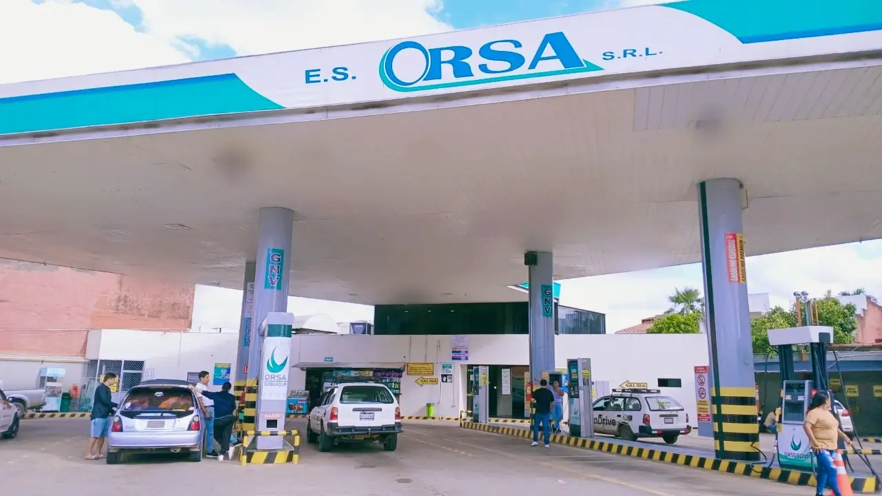 Estación de servicio GASGROUP Orsa Alemana en Santa Cruz