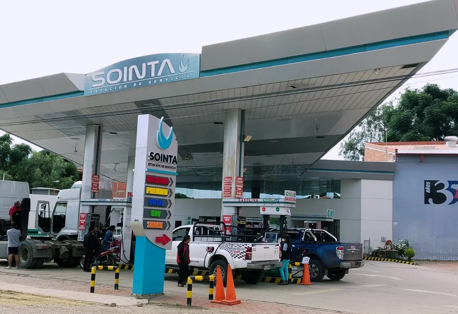 Estación de servicio GASGROUP Sointa en Tarija
